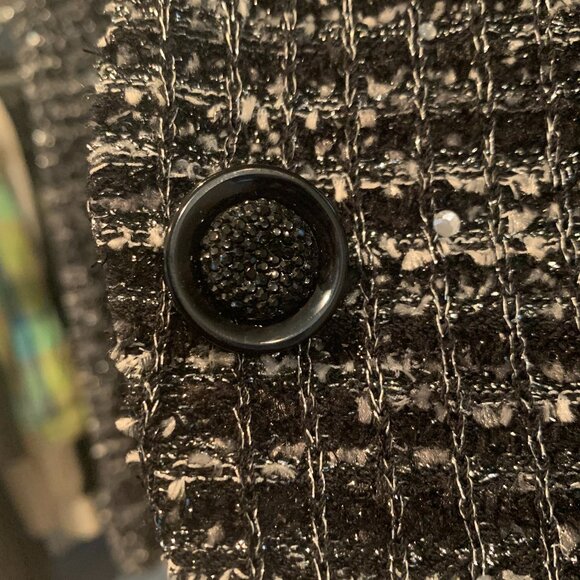 Mary Kay National Size 8 Black Bling Jacket - Picture 3 of 3